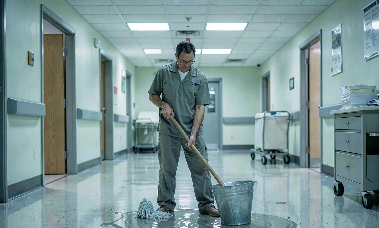 The Janitor's Running Gag
